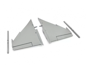 Freewing JAS-39 Gripen Grey 80mm EDF Jet Main Wing Set